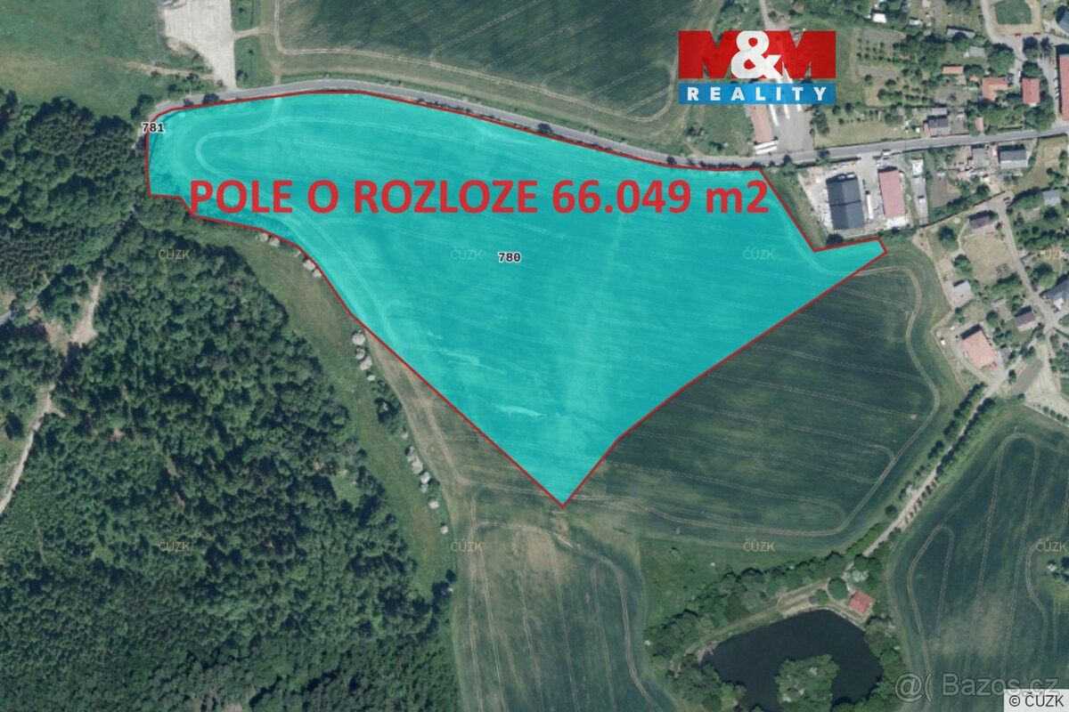 Prodej zemědělský pozemek - Kyselka, 362 72, 66 049 m²