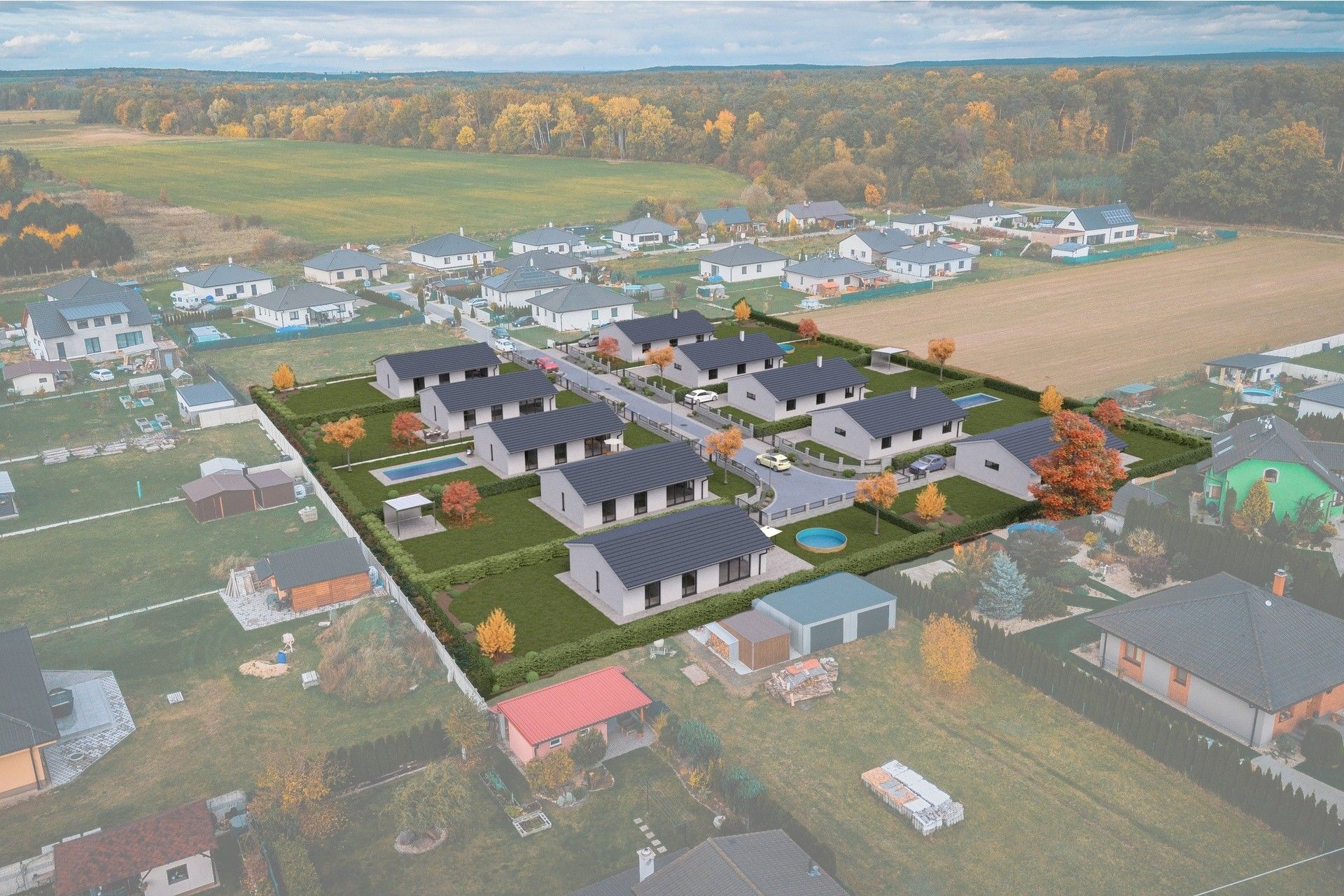 Rodinné domy, Labské Chrčice, 113 m²