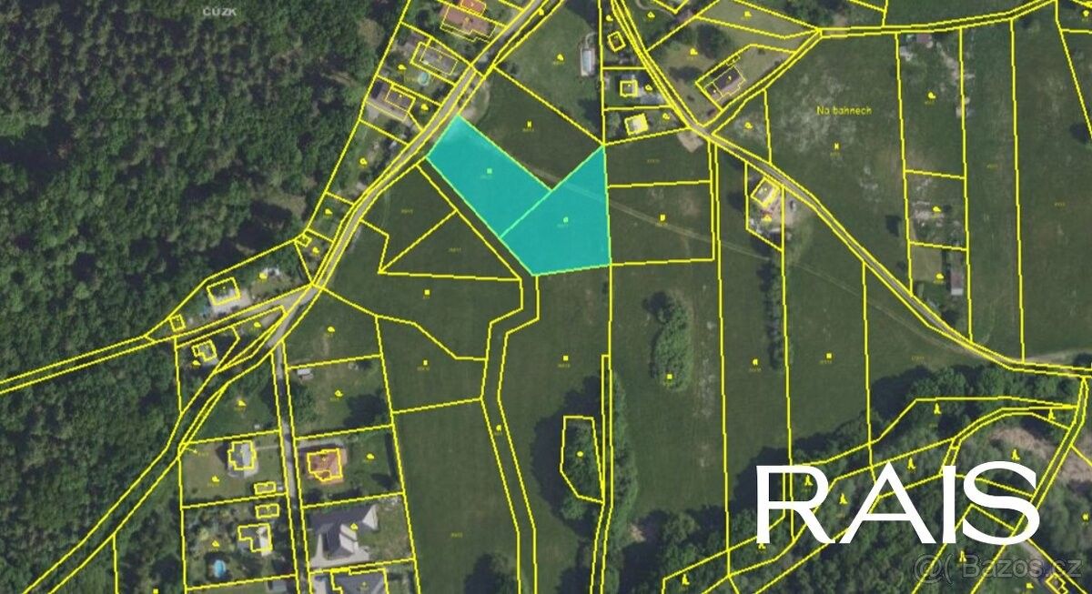 Prodej pozemek - Kamenice, 251 68, 3 592 m²