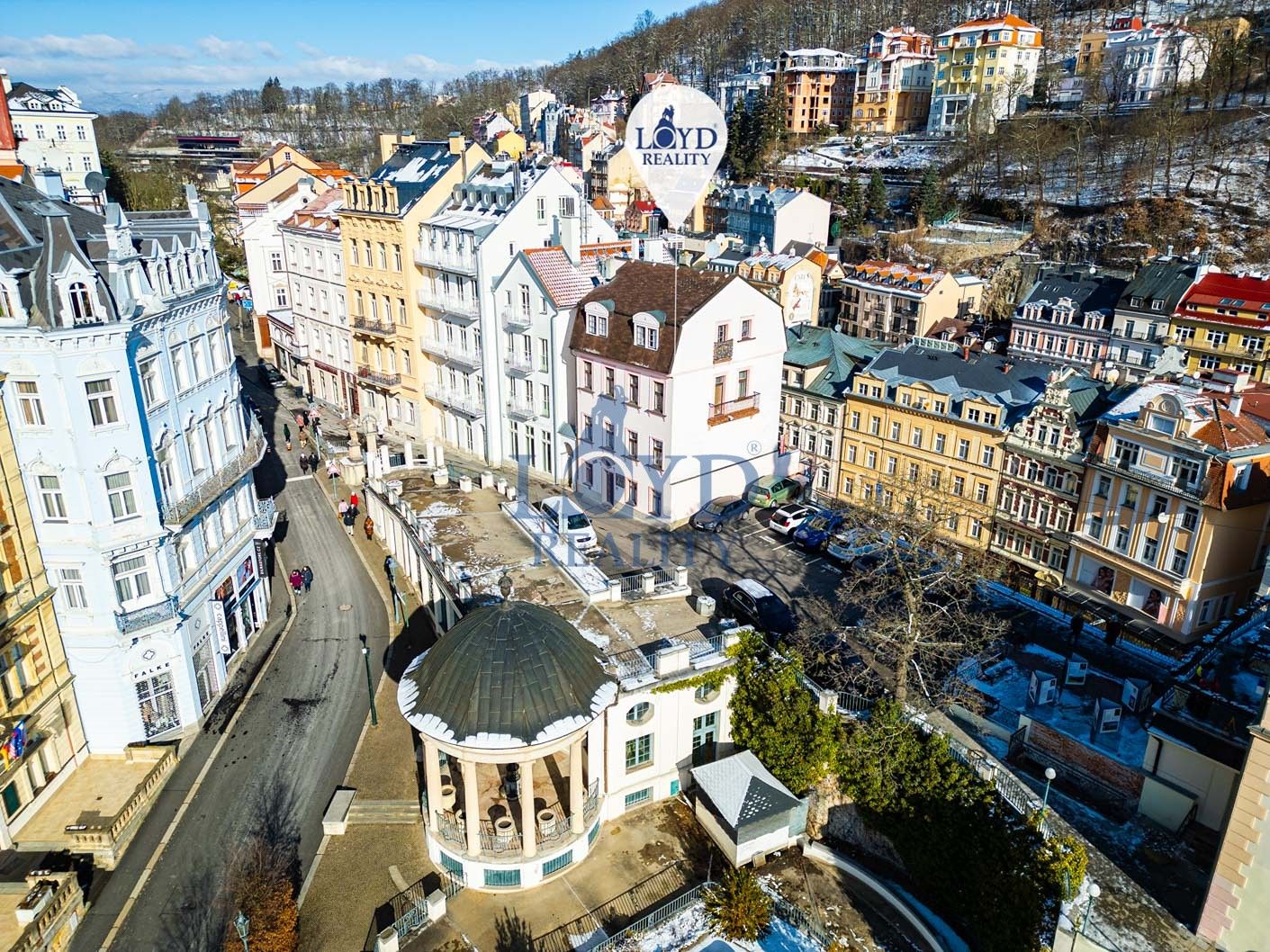 Činžovní domy, Zámecký vrch, Karlovy Vary, 261 m²
