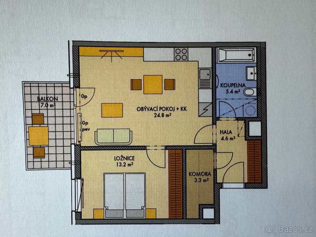 Prodej byt 2+kk - Stará Lysá, 289 26, 53 m²