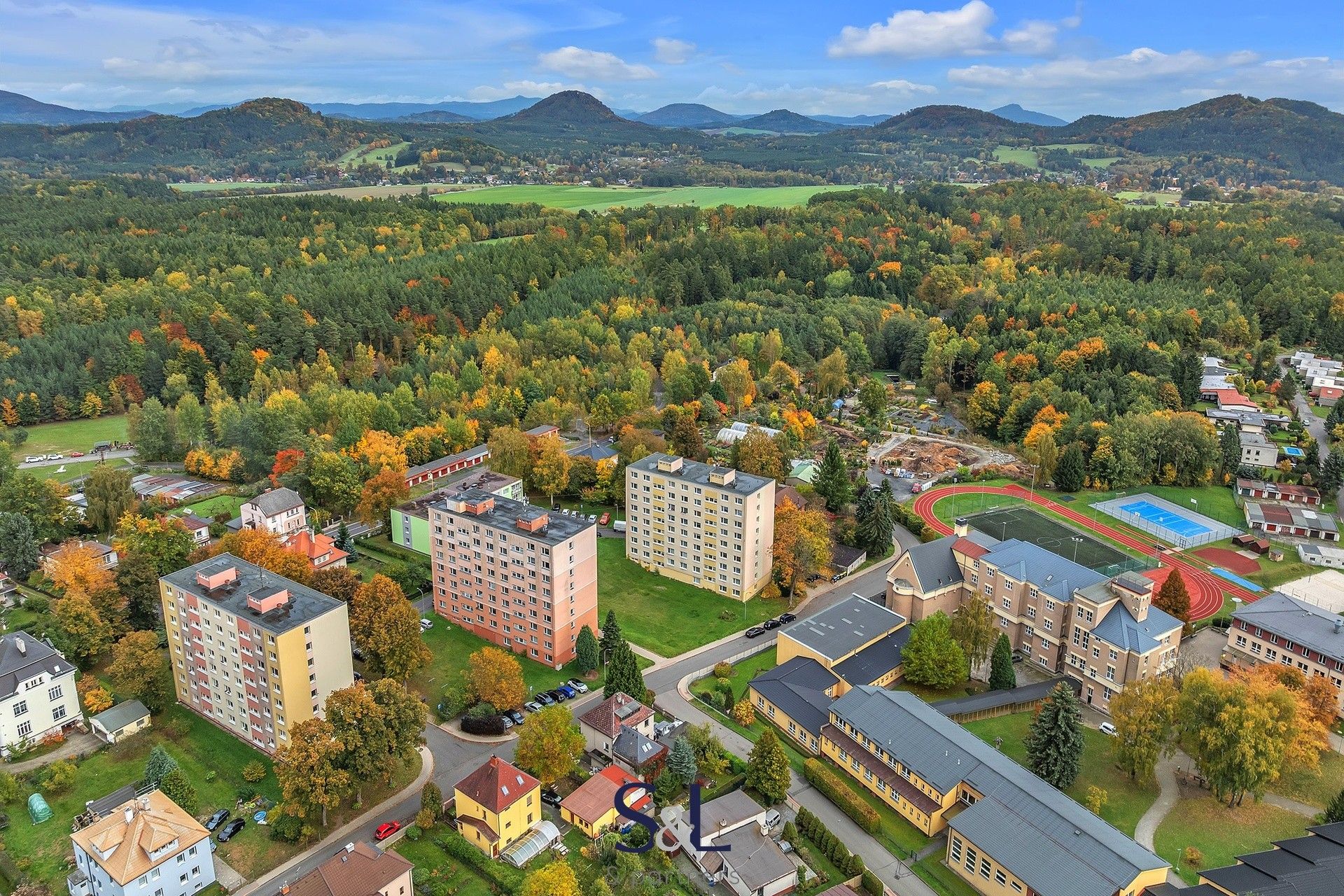 1+1, Boženy Němcové, Nový Bor, 36 m²