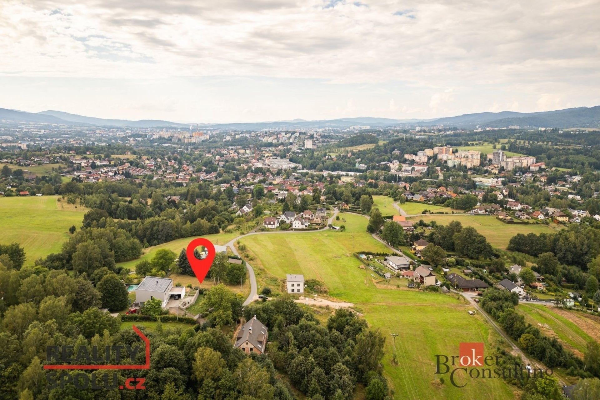 Prodej pozemek pro bydlení - Liberec XXX-Vratislavice nad Nisou, Liberec, 1 127 m²