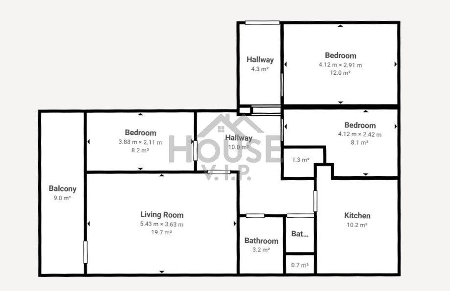 Prodej byt 4+1 - Praha, 92 m²