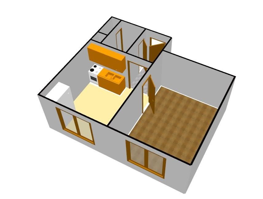 Prodej byt 1+1 - U Porcelánky, Chodov, 36 m²