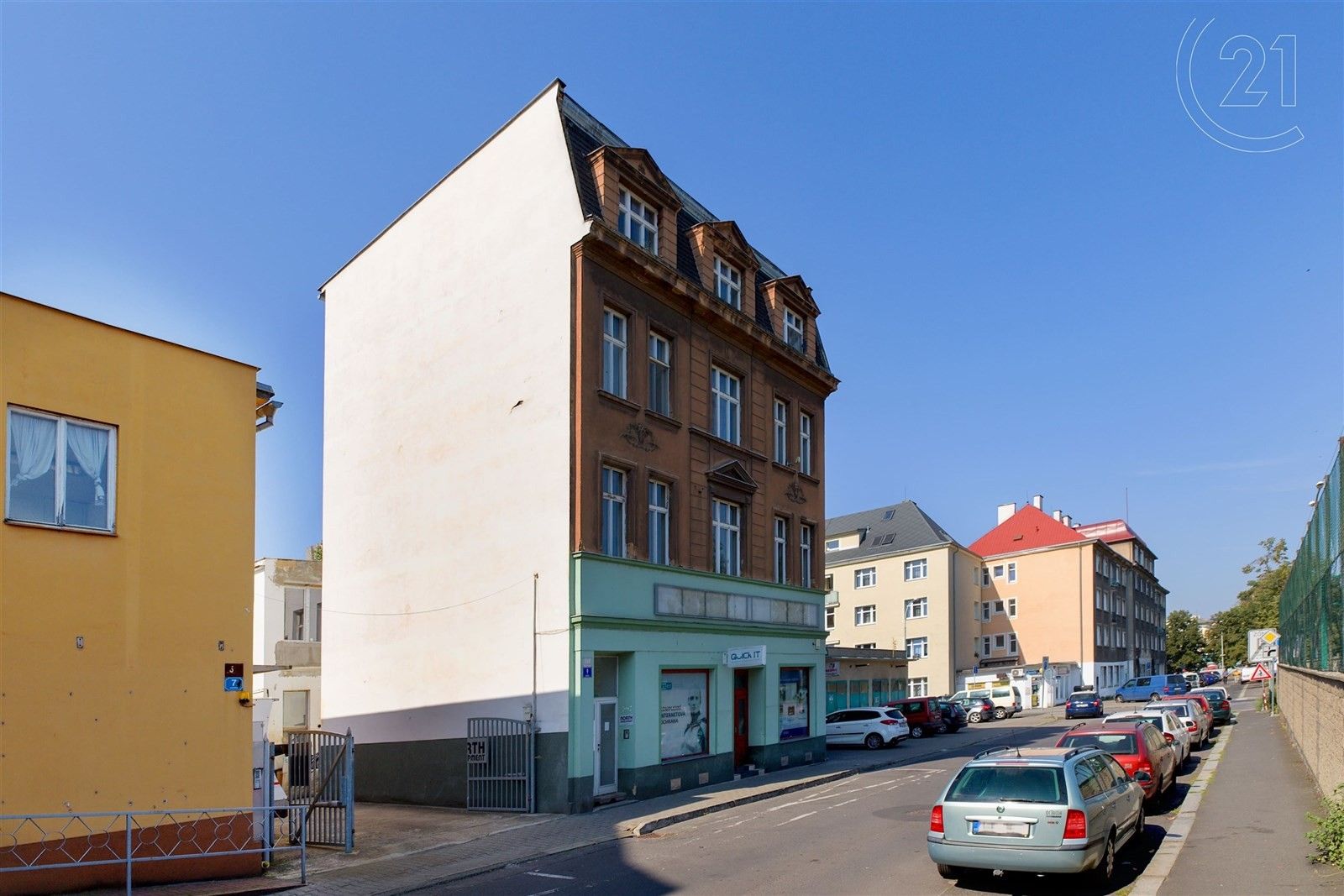 Činžovní domy, Raisova, Ústí nad Labem, 416 m²