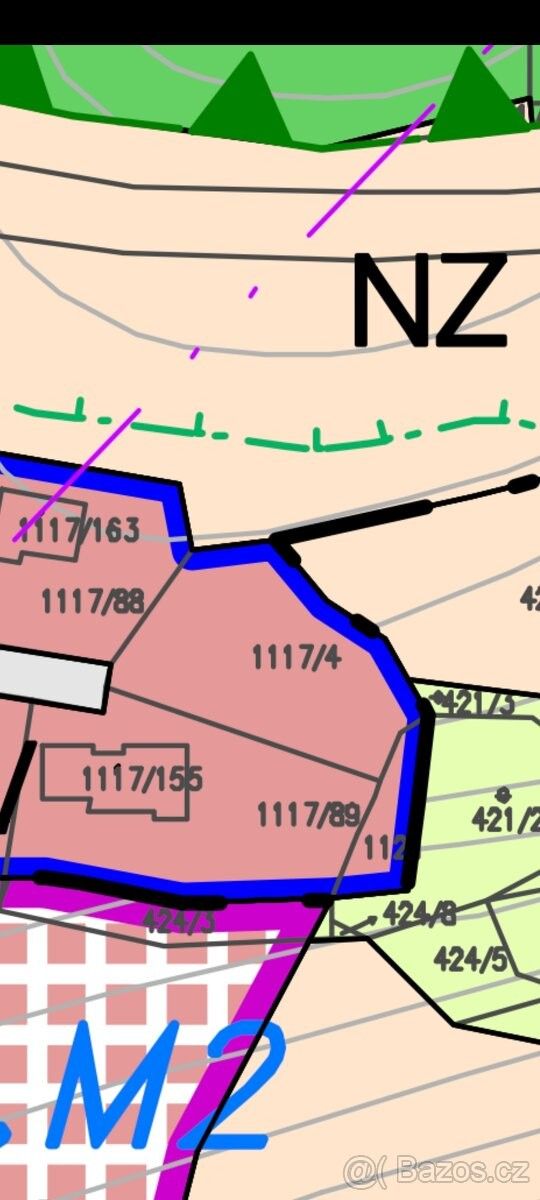 Prodej pozemek - Chudobín, 783 21, 1 469 m²