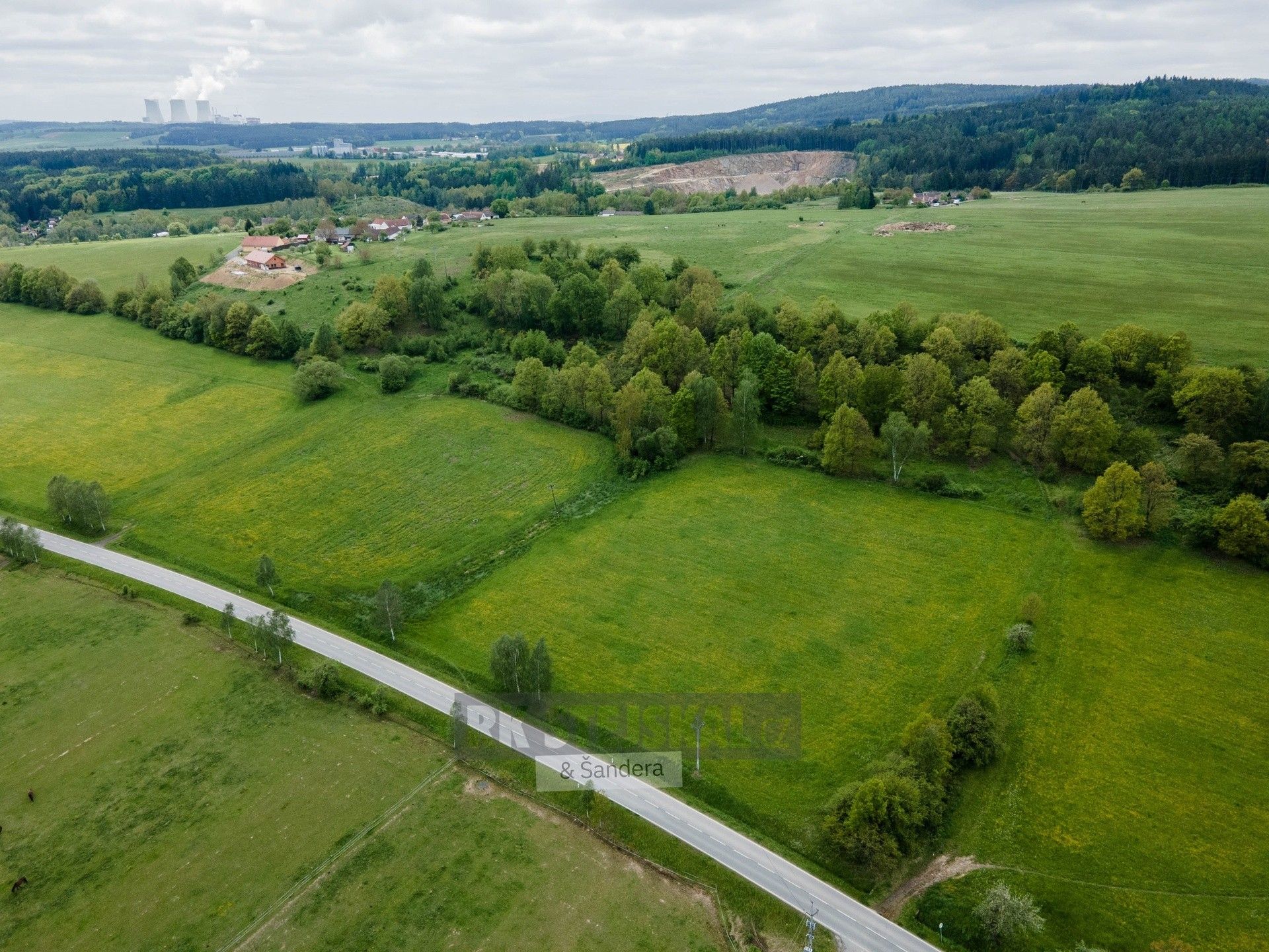 Pozemky pro bydlení, Albrechtice nad Vltavou, 980 m²