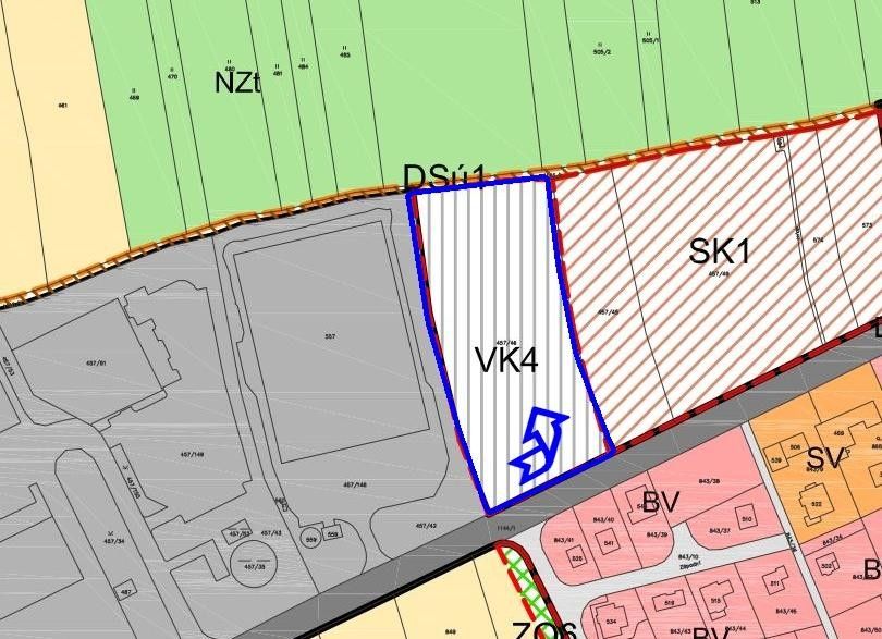 Prodej komerční pozemek - Plzeňská, Cerhovice, 9 984 m²