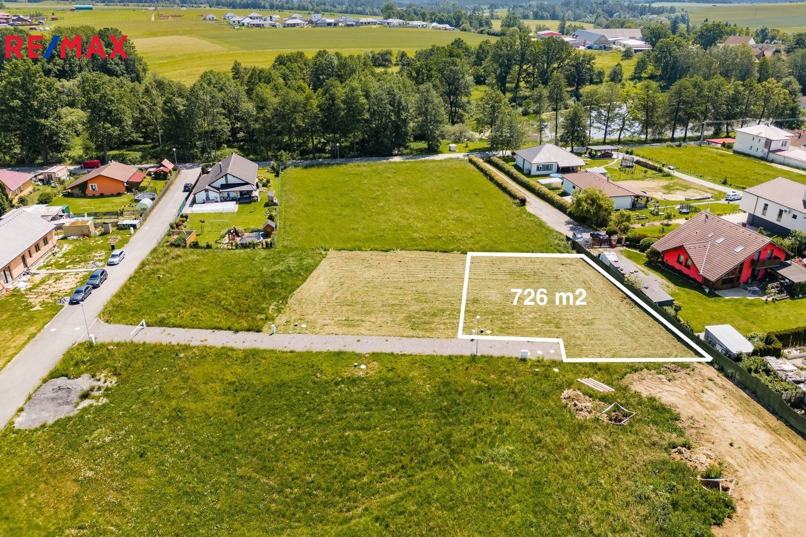 Pozemky pro bydlení, Sedlečko u Soběslavě, 726 m²