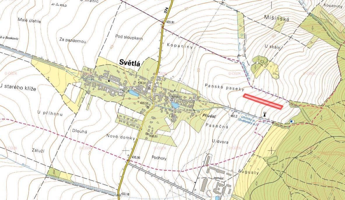 Prodej zemědělský pozemek - Světlá