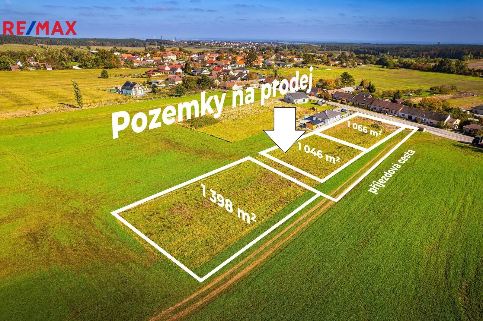 Pozemky pro bydlení, Vitín, 1 046 m²