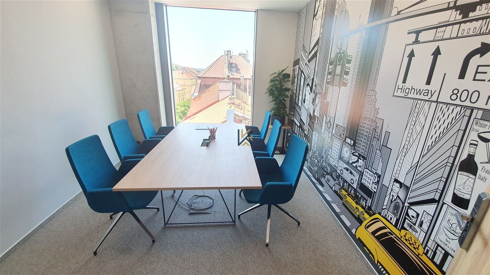 Kanceláře, Pernerova, Praha, 80 m²