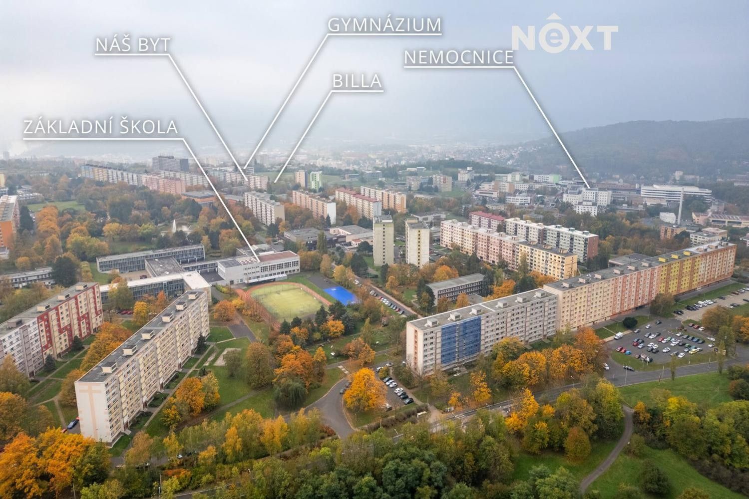 Prodej byt 2+1 - Ladova, Ústí nad Labem, 63 m²