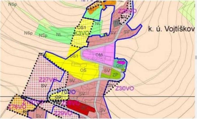 Ubytovací zařízení, Bolelouc, Dub nad Moravou, 44 642 m²