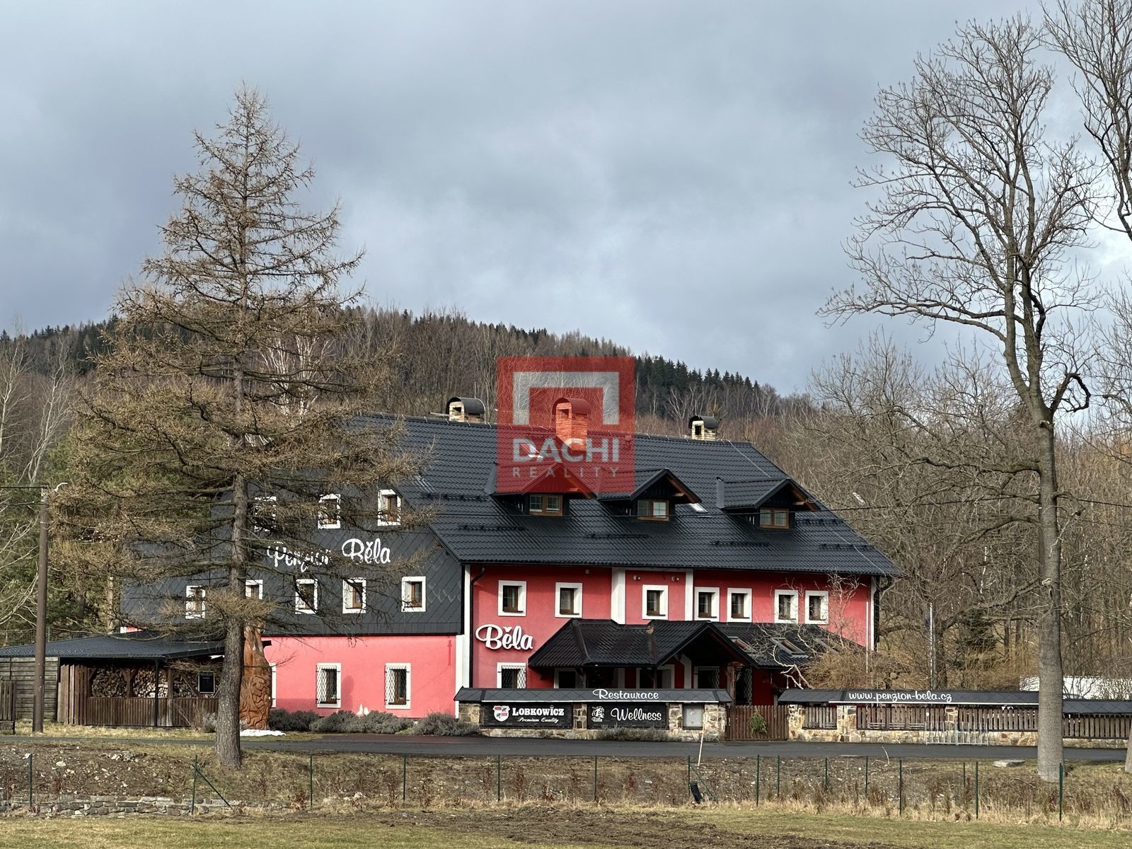 Ubytovací zařízení, Bělá pod Pradědem, 886 m²