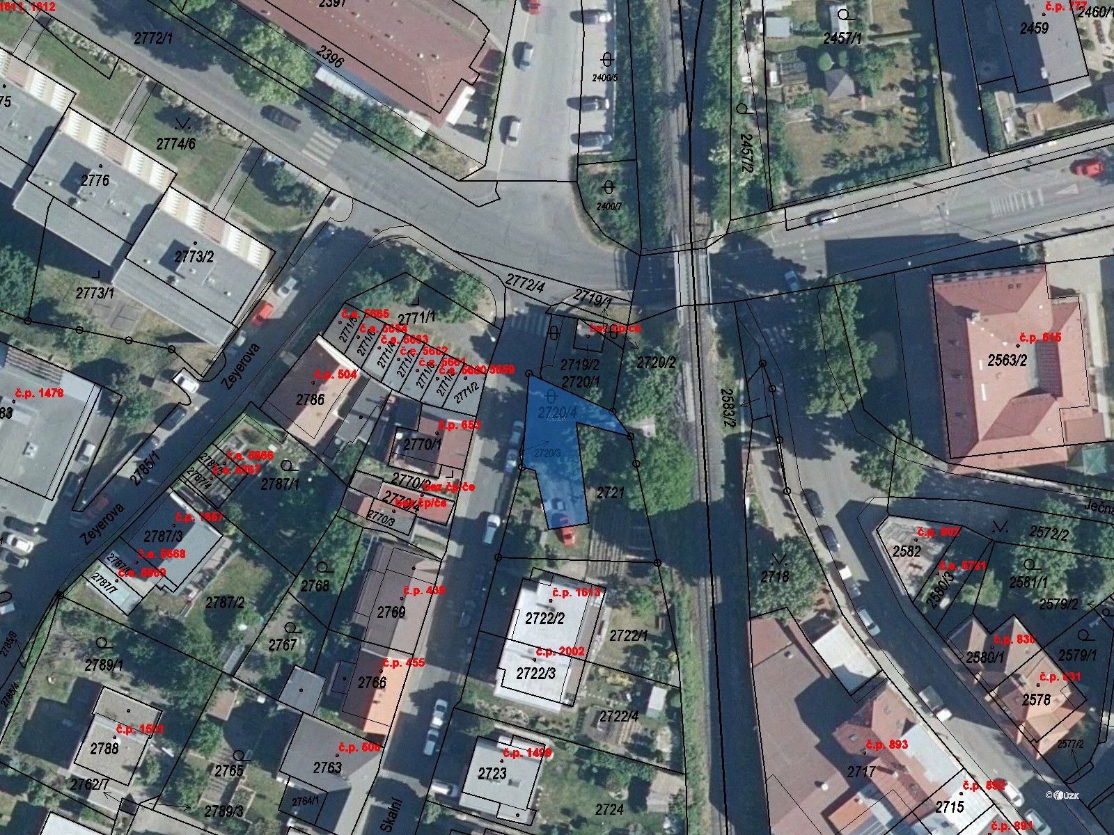 Prodej pozemek - Kadaň, 89 m²