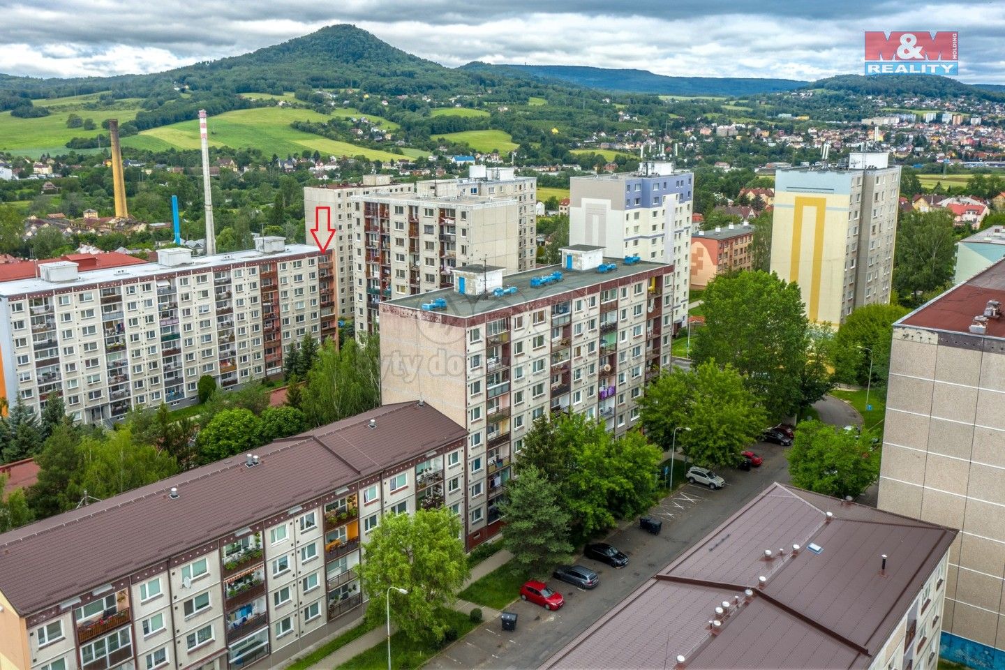 3+1, Májová, Děčín, 74 m²