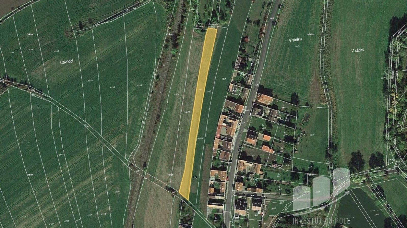 Prodej zemědělský pozemek - Touchovice, Hřivice, 1 783 m²