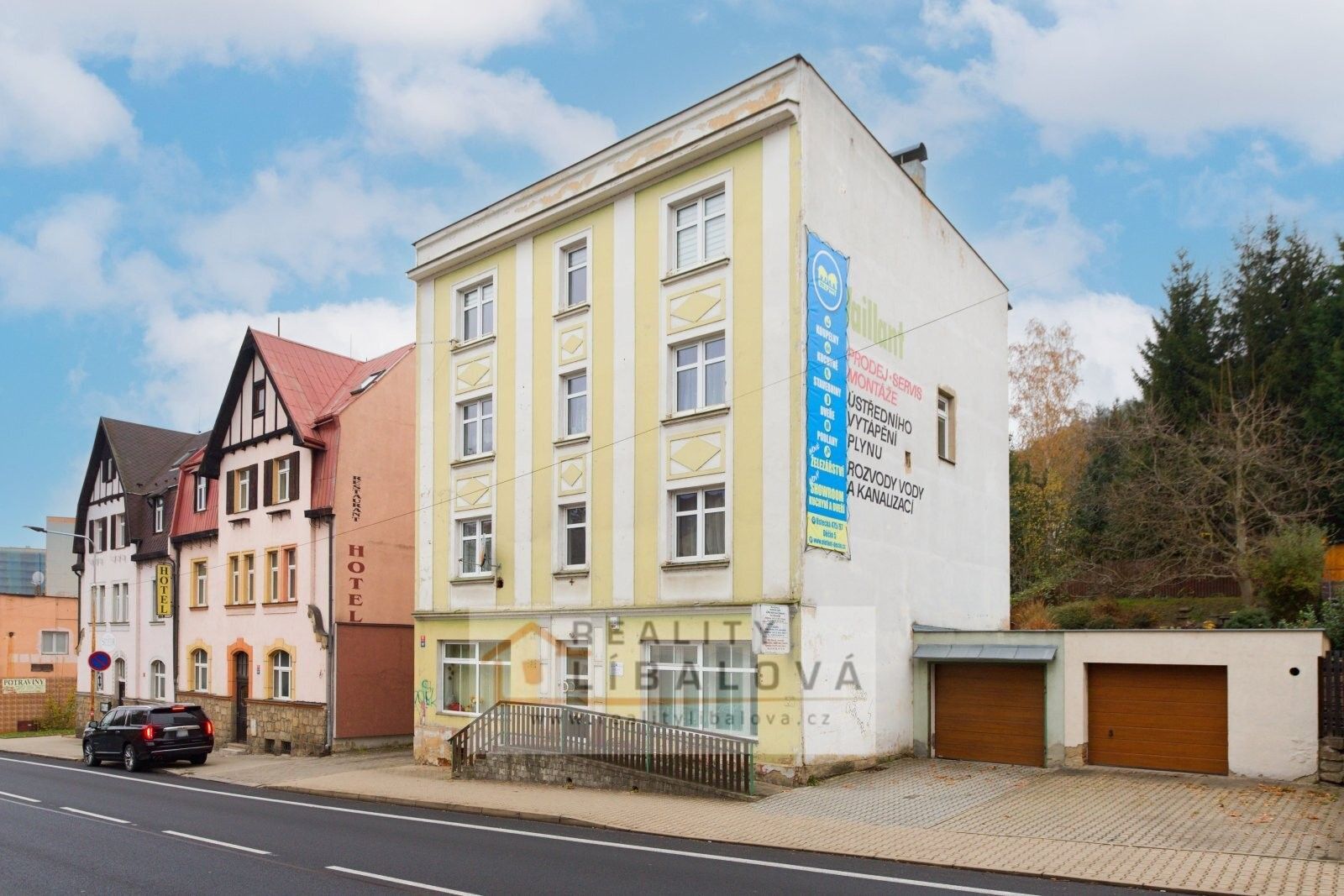 Obchodní prostory, Kamenická, Děčín, 82 m²