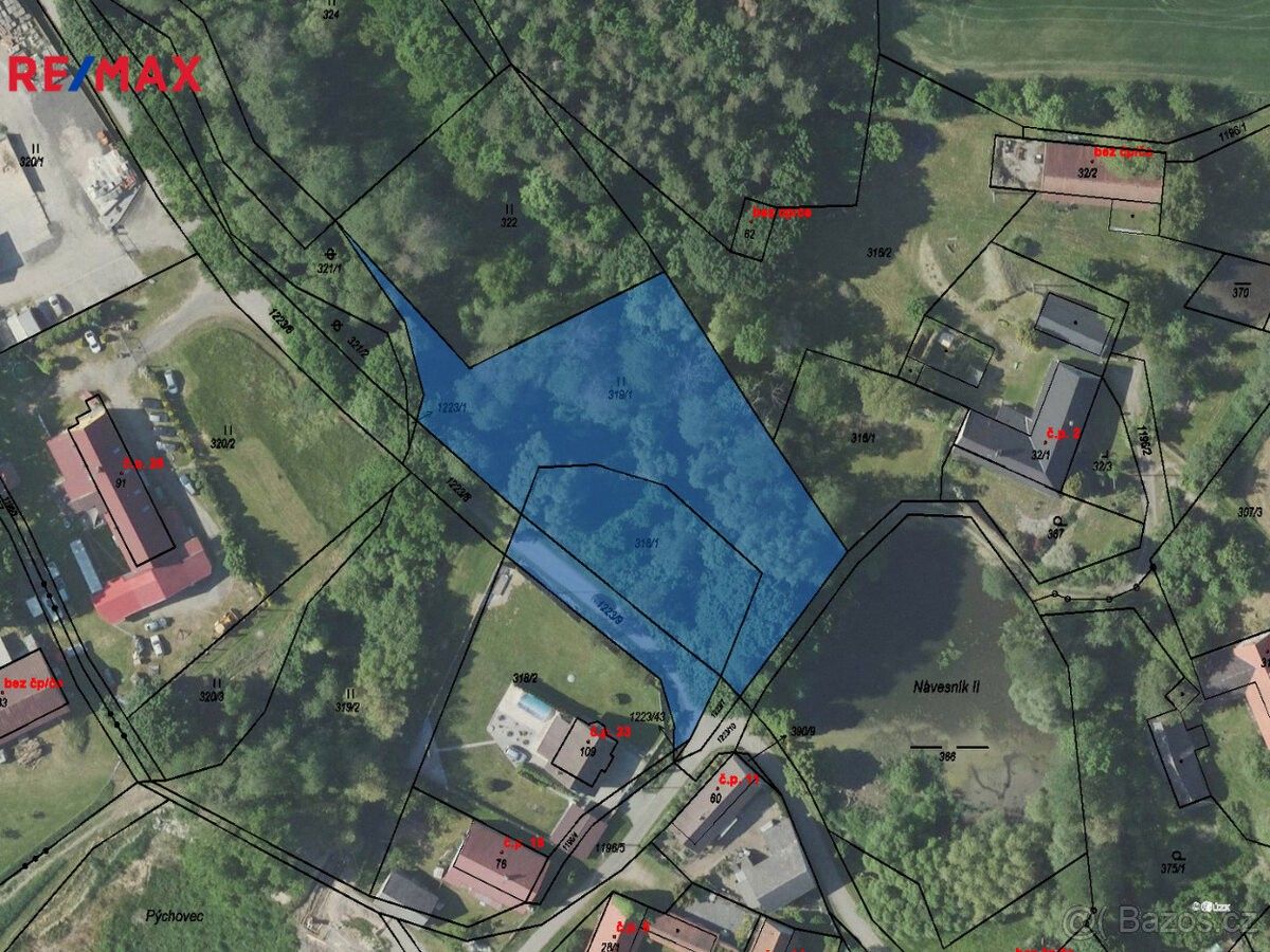 Pozemky pro bydlení, Vrchotovy Janovice, 257 53, 3 953 m²