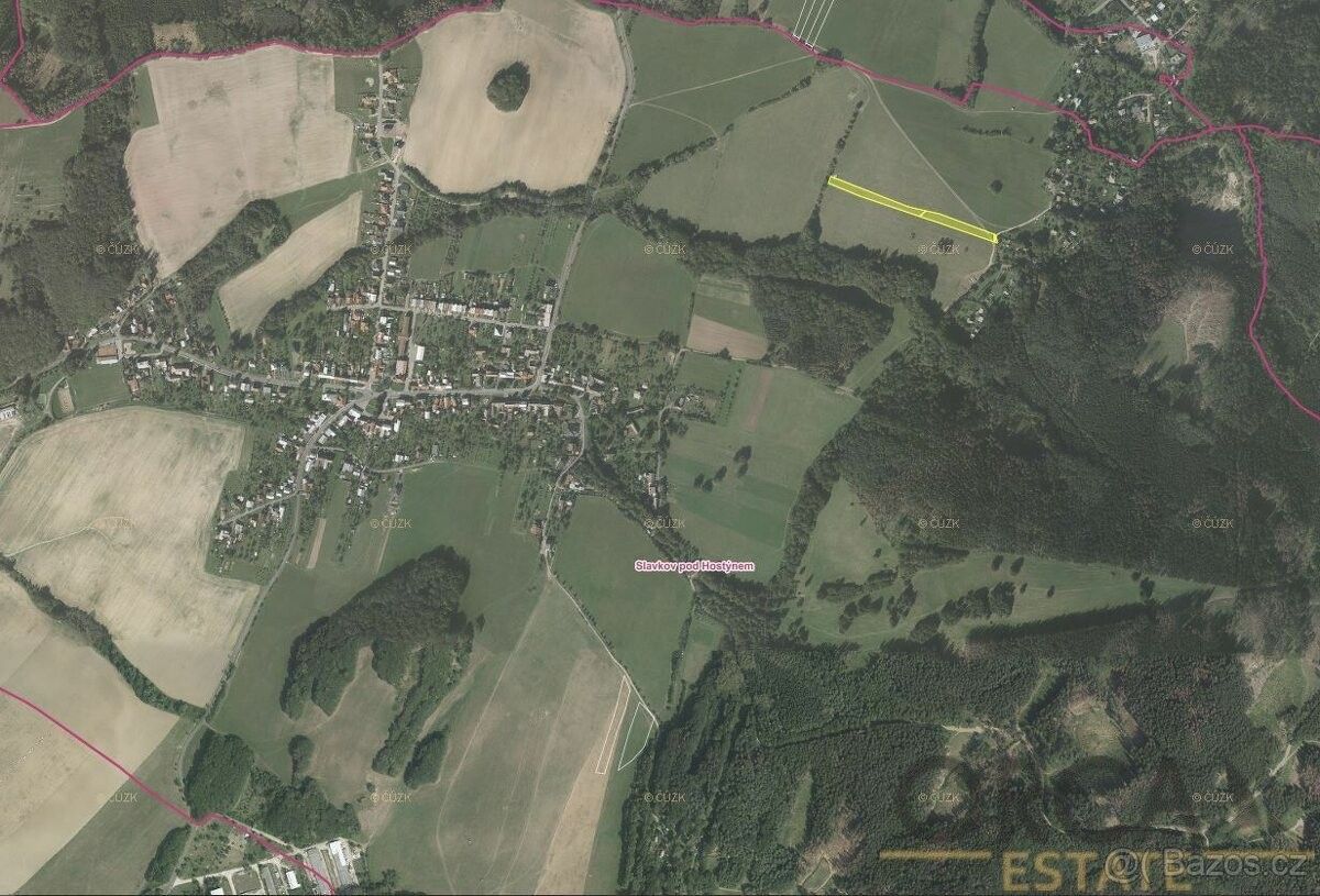 Prodej zemědělský pozemek - Bystřice pod Hostýnem, 768 61, 3 706 m²