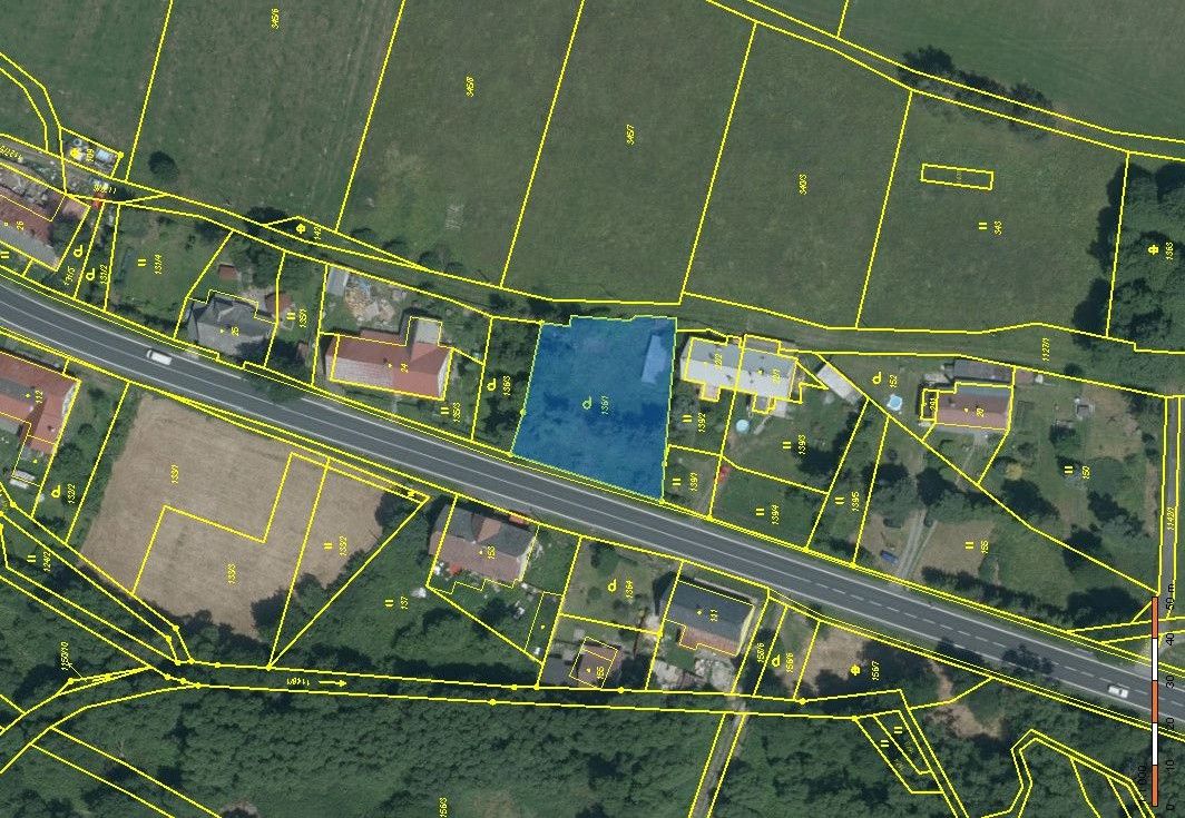 Prodej pozemek pro bydlení - Dětřichov nad Bystřicí, 793 03, 1 256 m²