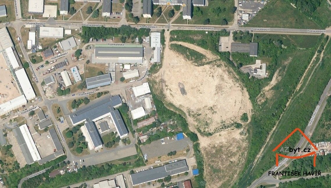 Prodej komerční pozemek - Podnikatelská II, Praha, 9 000 m²