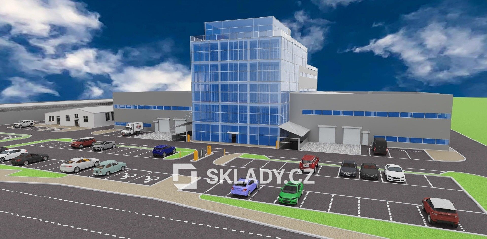 Sklady, České Budějovice, 550 m²