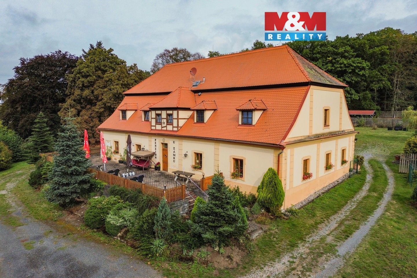 Ubytovací zařízení, Nový Dvůr, Žihle, 689 m²