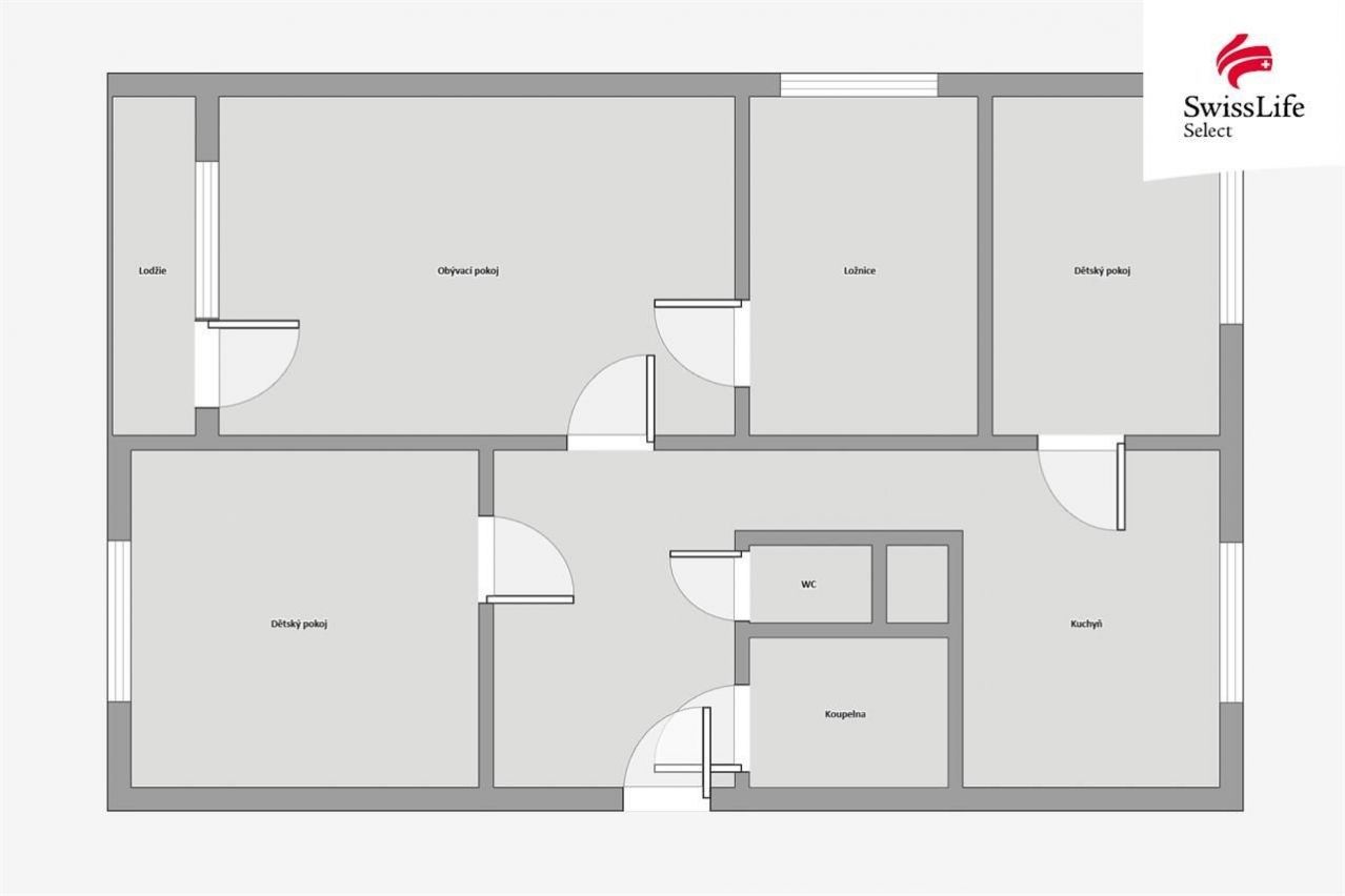 4+1, Přátelství, Valdice, 74 m²