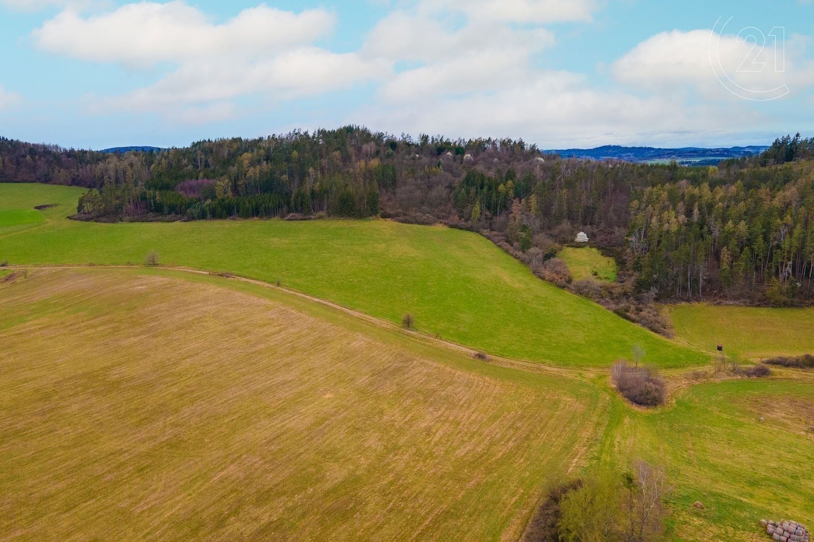 Zemědělské pozemky, Budětice, 104 753 m²