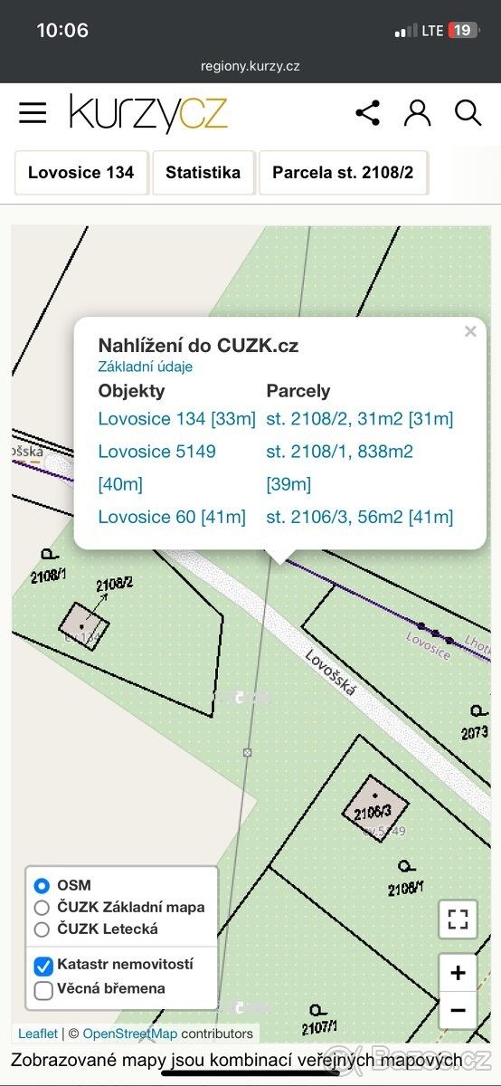 Chaty, Lovosice, 410 02, 800 m²