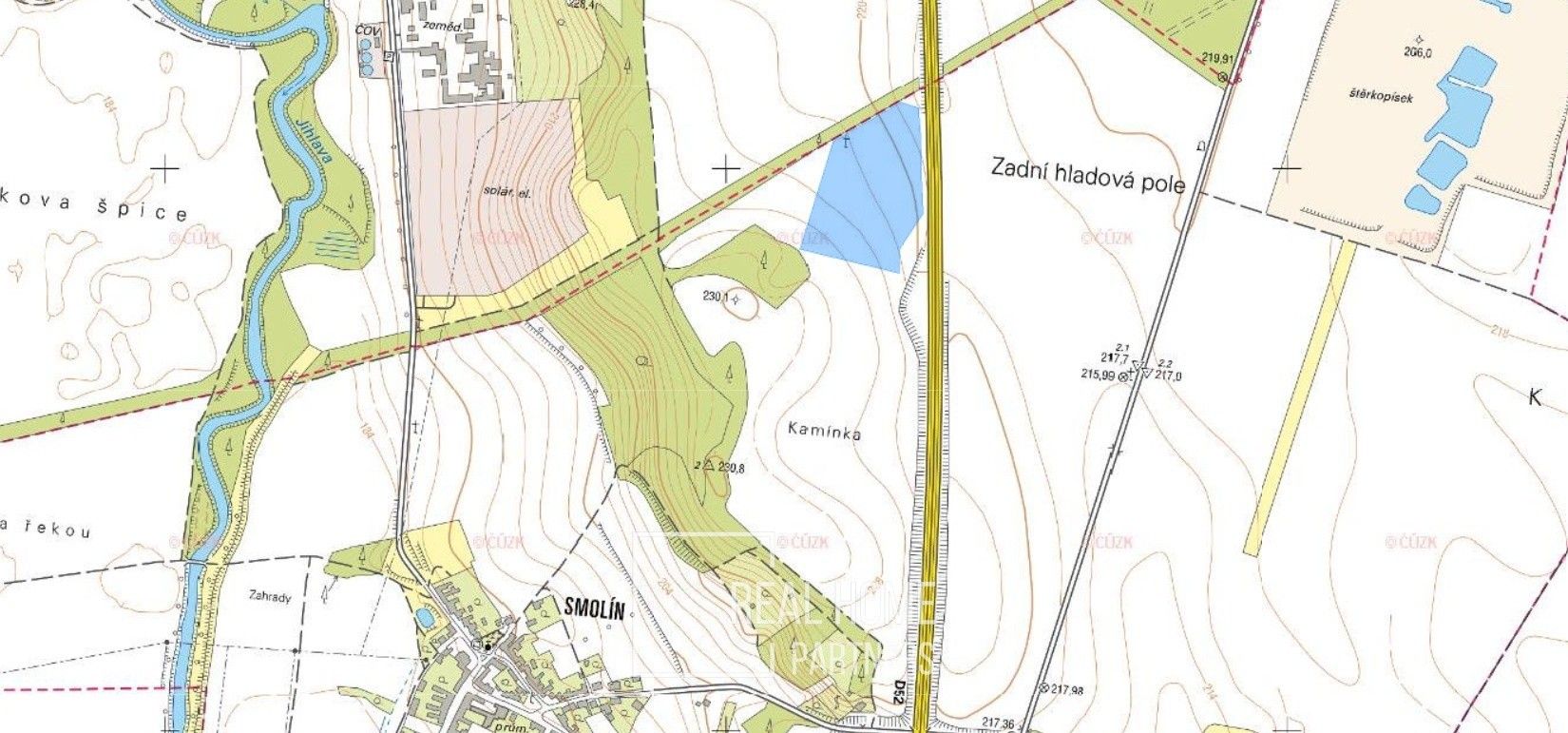 Prodej zemědělský pozemek - Pohořelice, 14 583 m²