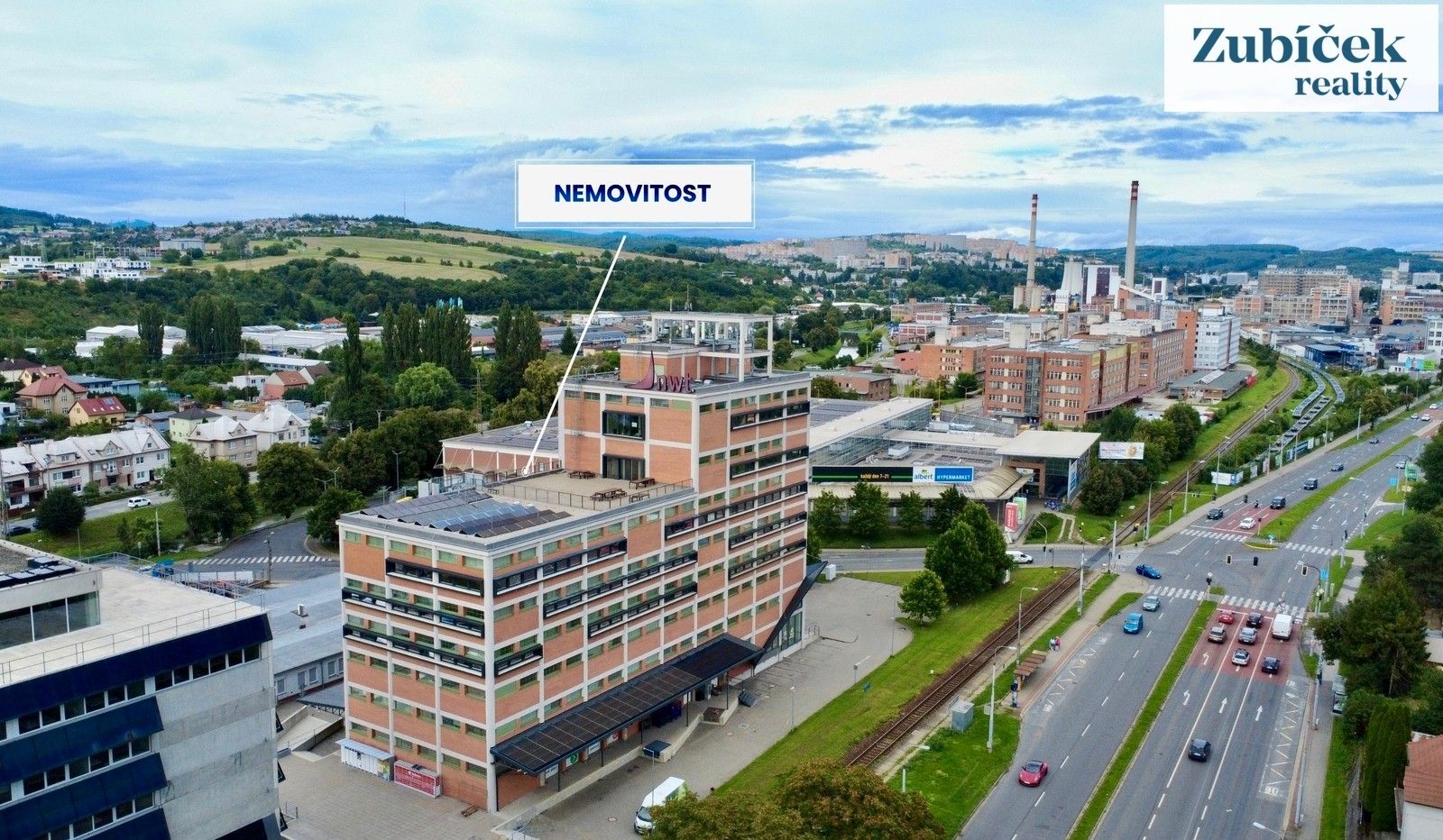 Kanceláře, třída Tomáše Bati, Zlín, 62 m²