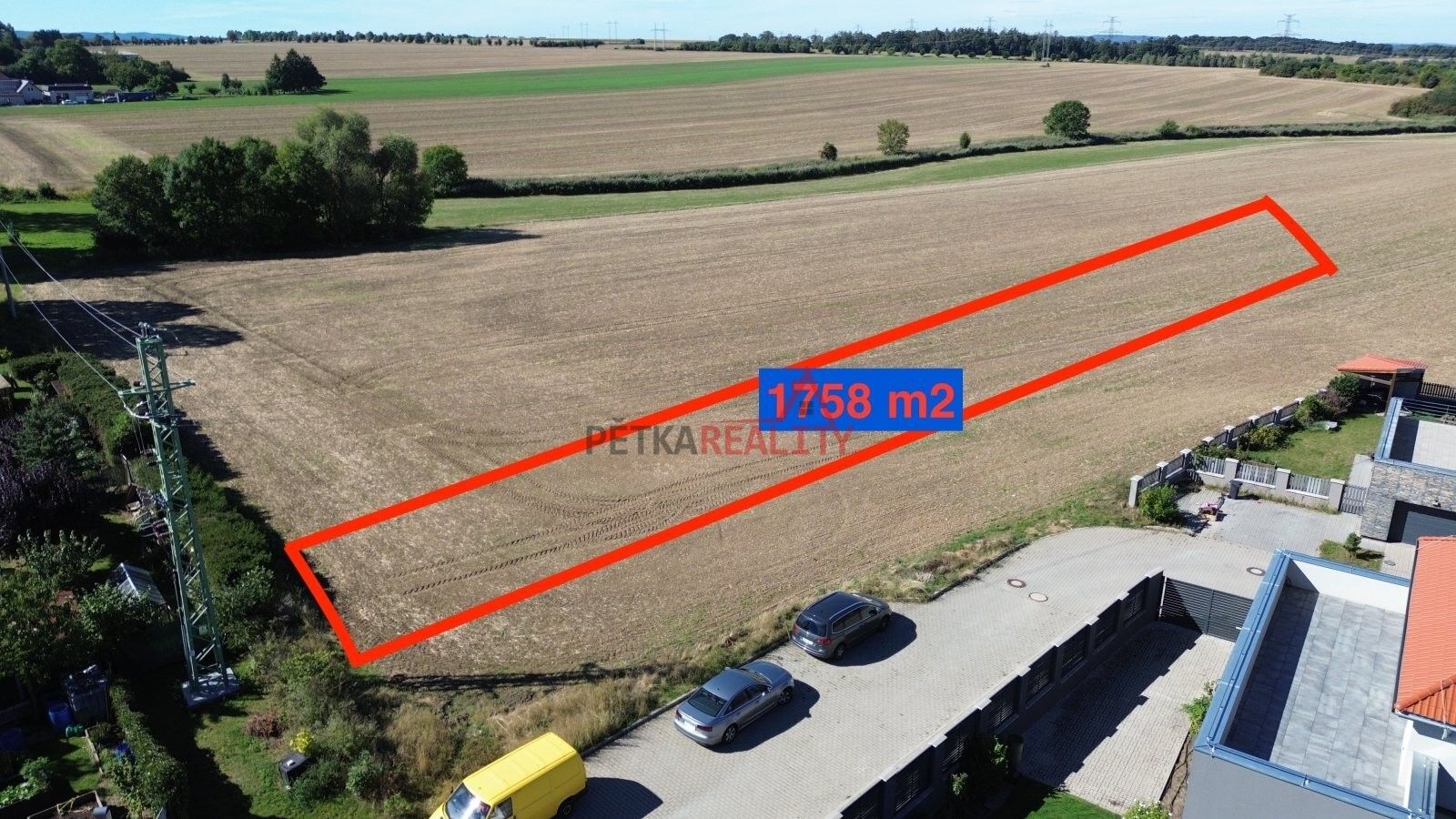 Pozemky pro bydlení, Za Brankou, Zlatníky-Hodkovice, 1 758 m²