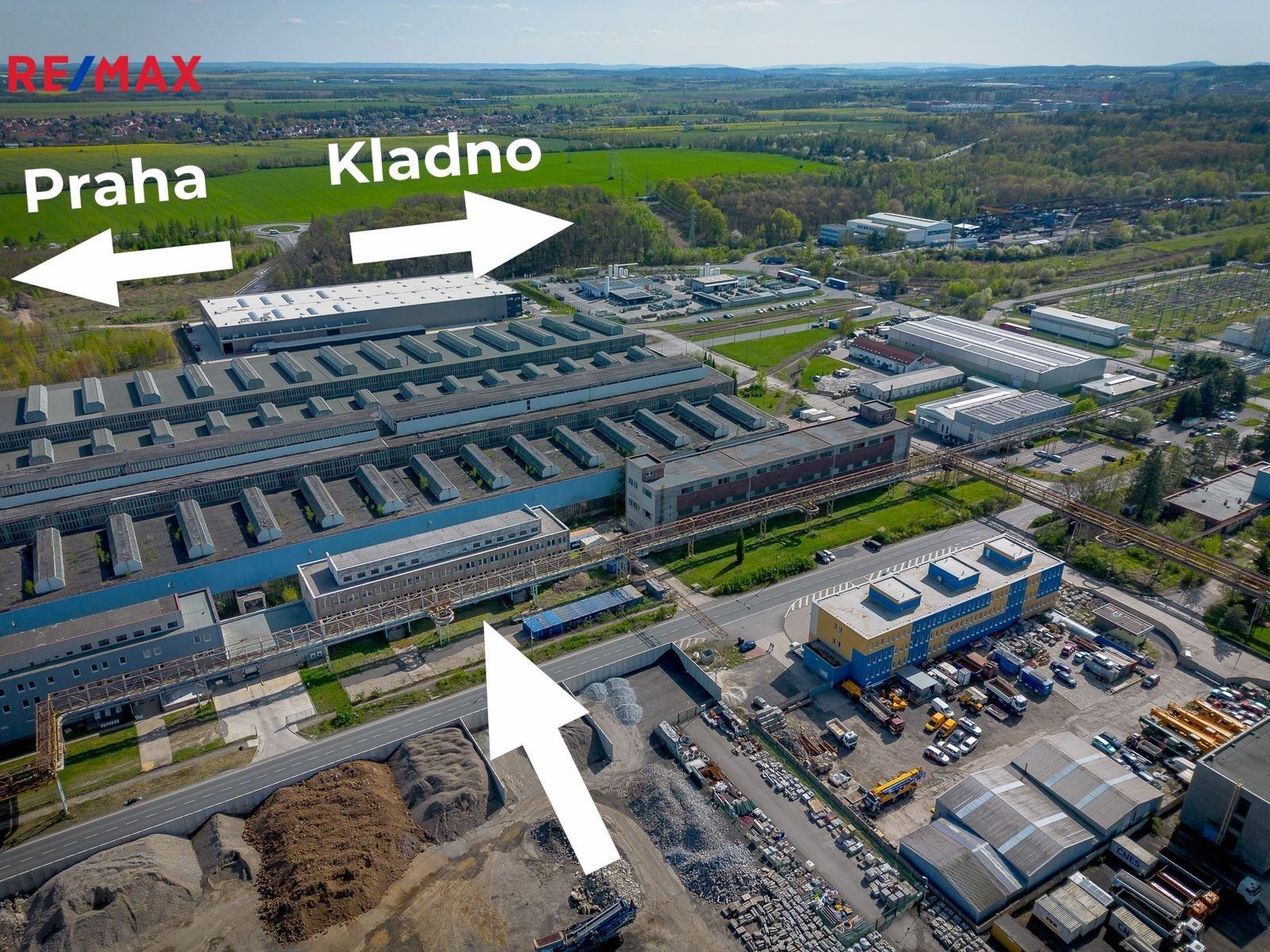 Pronájem výrobní prostory - Buštěhradská, Kladno, 683 m²