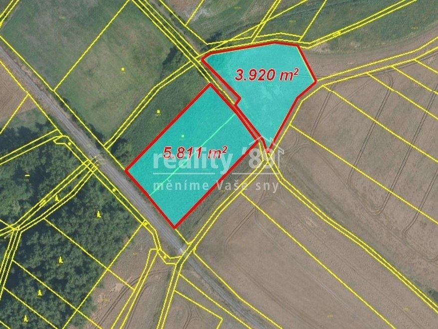 Zemědělské pozemky, Jiřice, Kostelec nad Labem, 12 885 m²