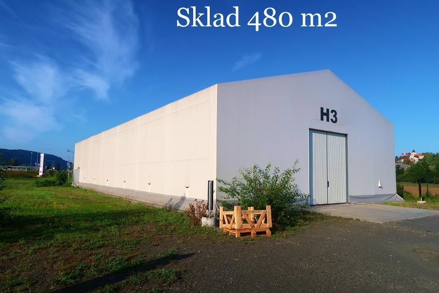 Sklady, Tovární, Králův Dvůr, 480 m²