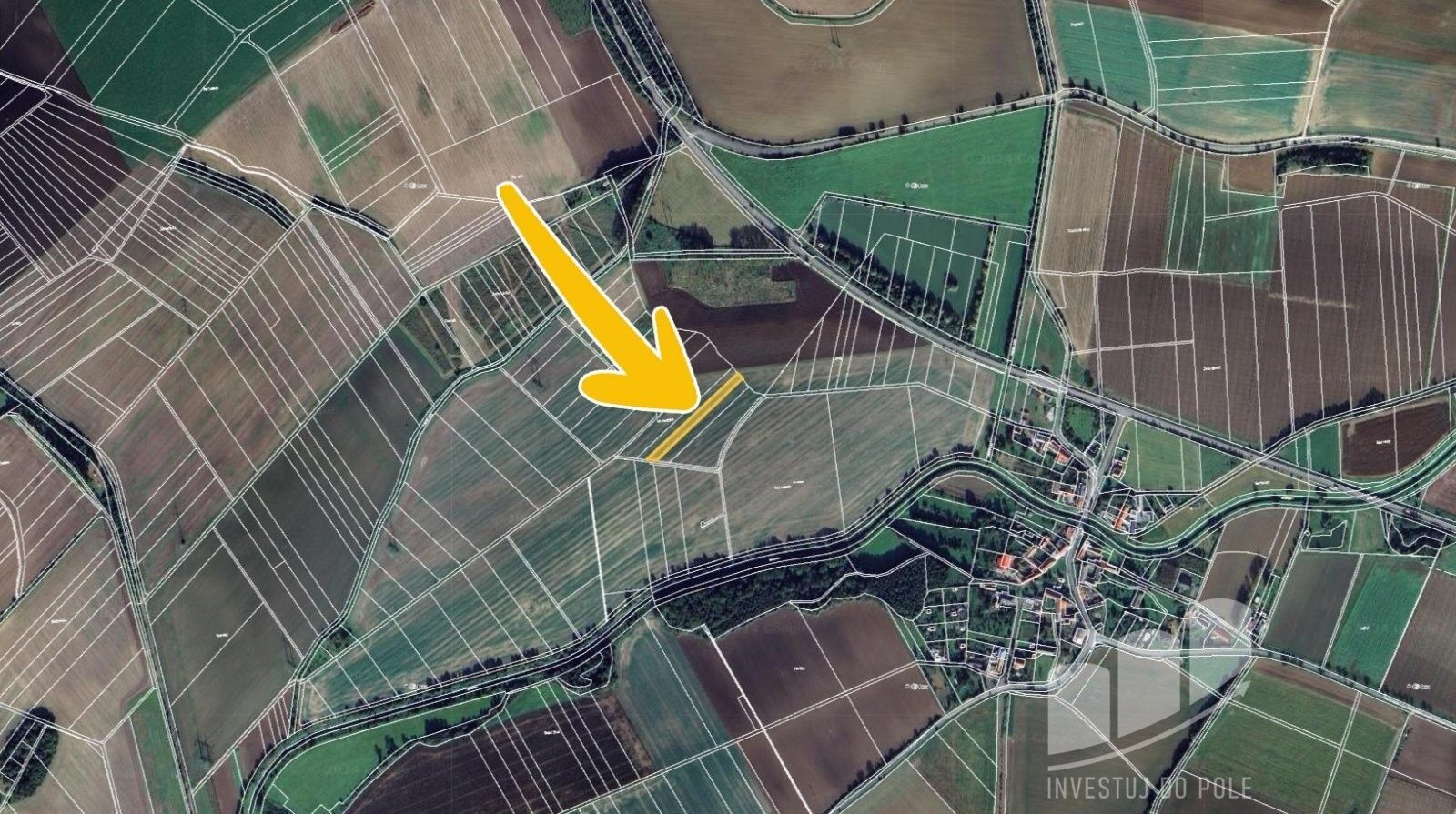 Prodej zemědělský pozemek - Beňov, 1 141 m²