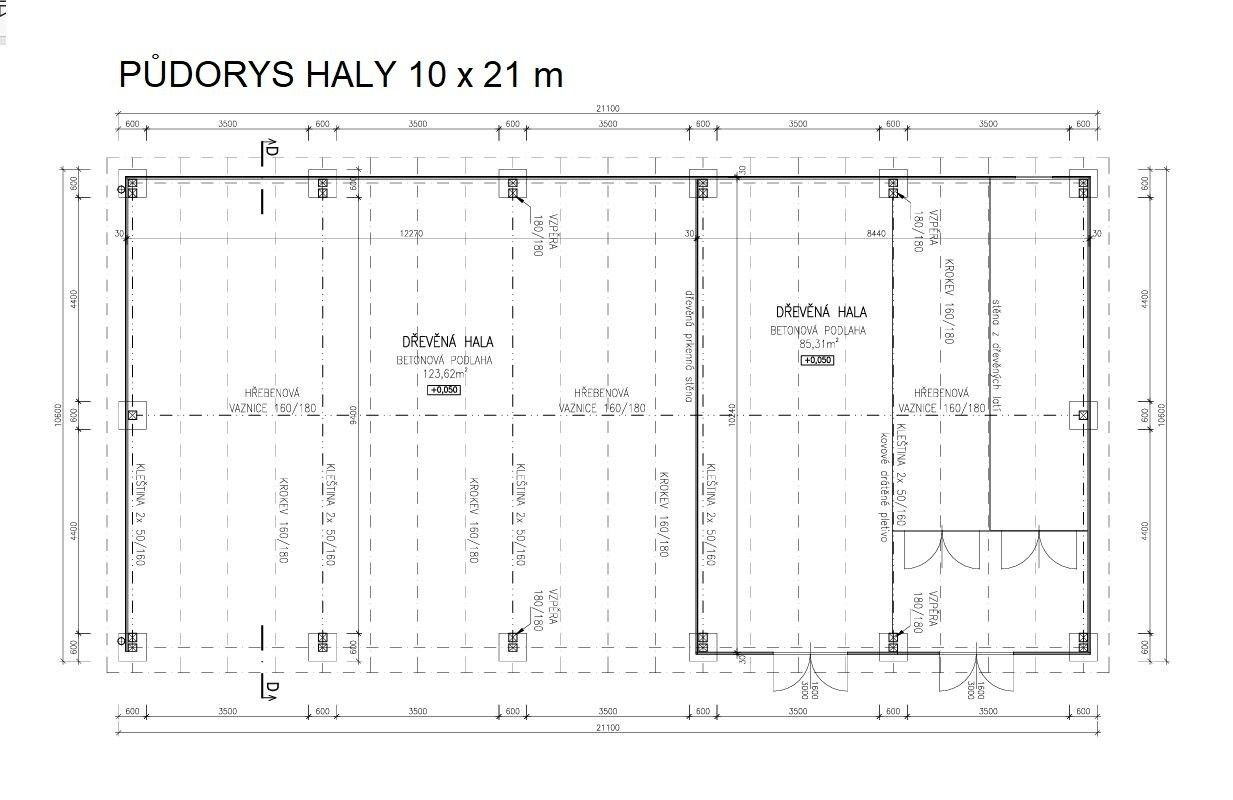 Pronájem komerční pozemek - Zákolany, 300 m²