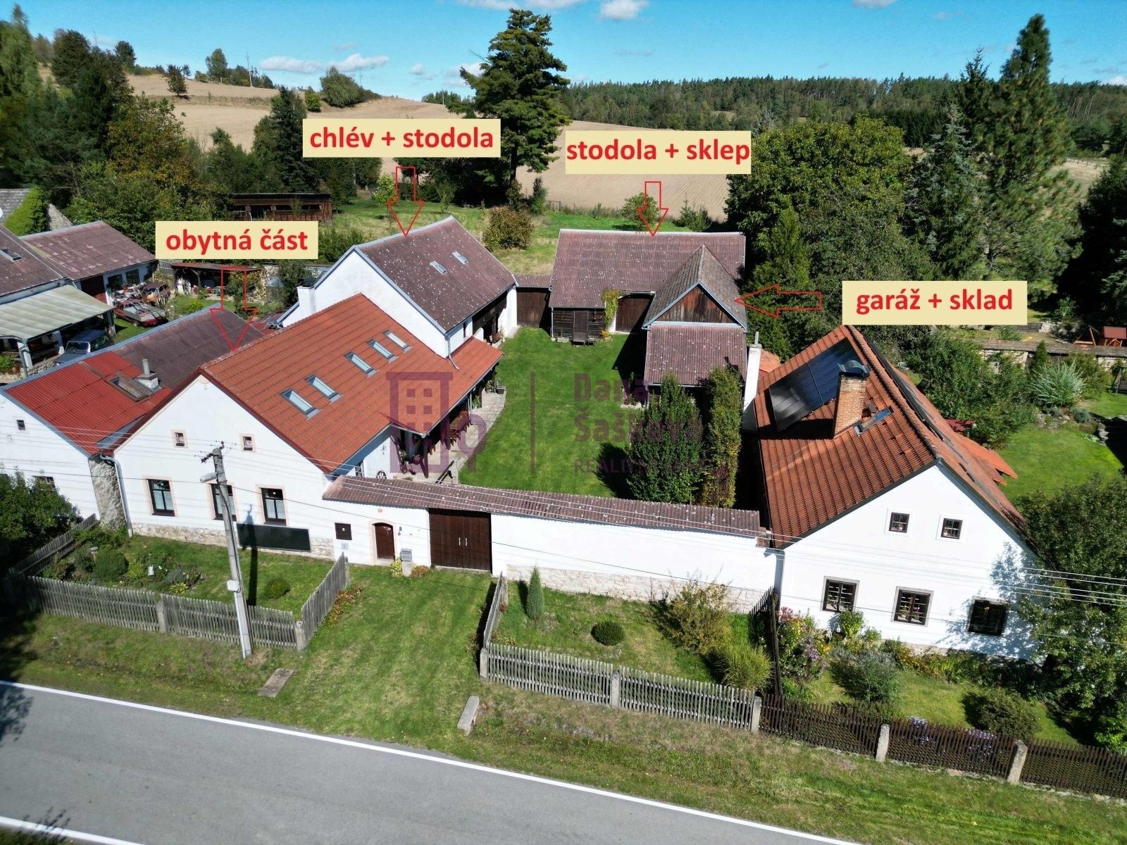 Prodej dům - Radíkov, Český Rudolec, 406 m²