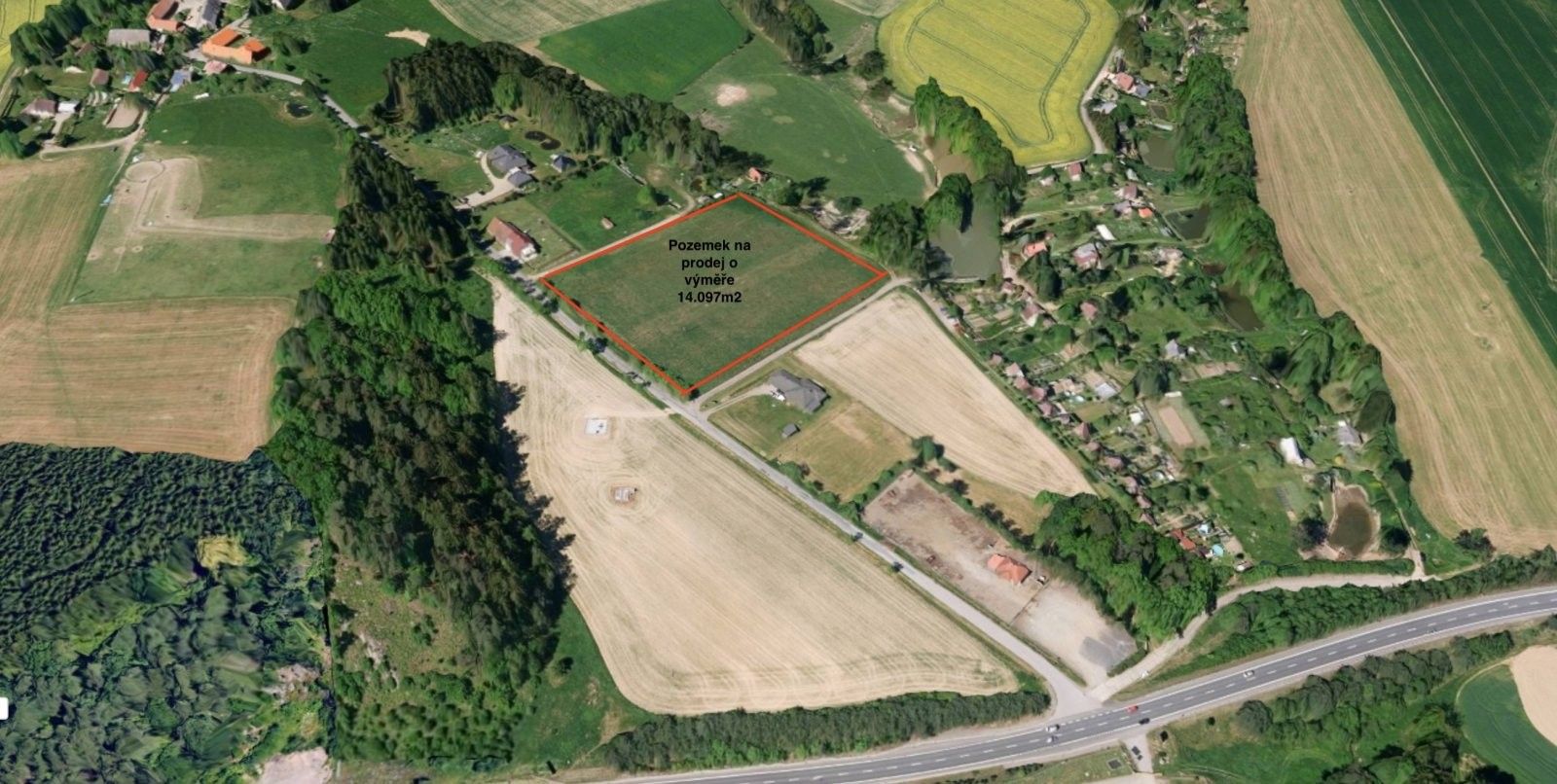 Pozemky pro bydlení, Dvorce, Havlíčkův Brod, 14 m²