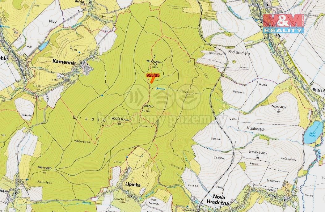 Prodej les - Troubelice, 783 83, 6 092 m²