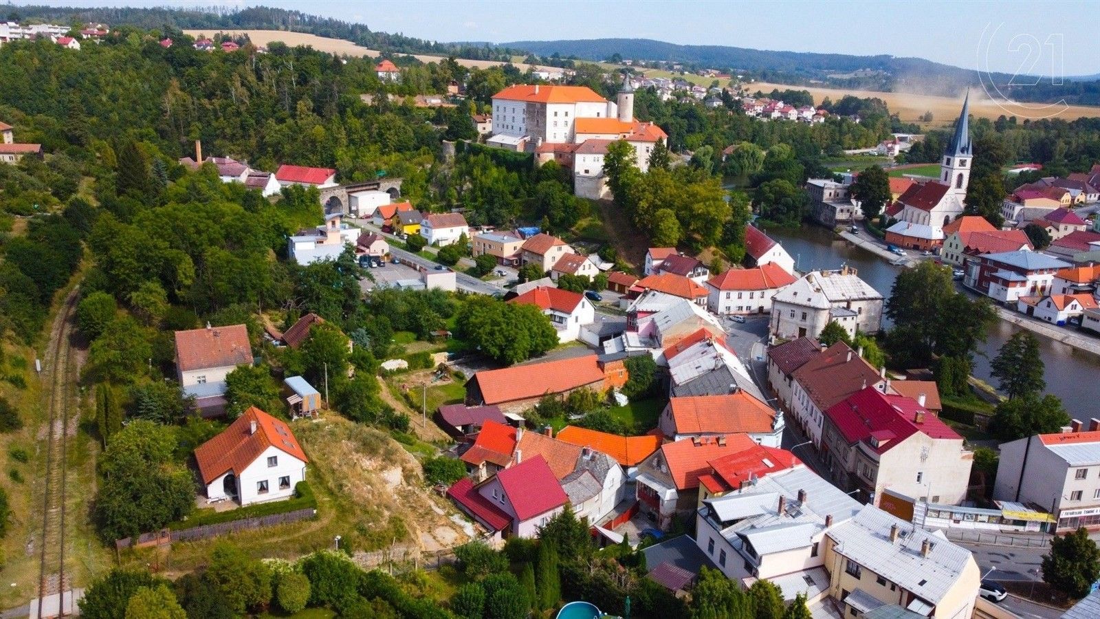 Pozemky pro bydlení, Růžová, Ledeč nad Sázavou, 2 952 m²