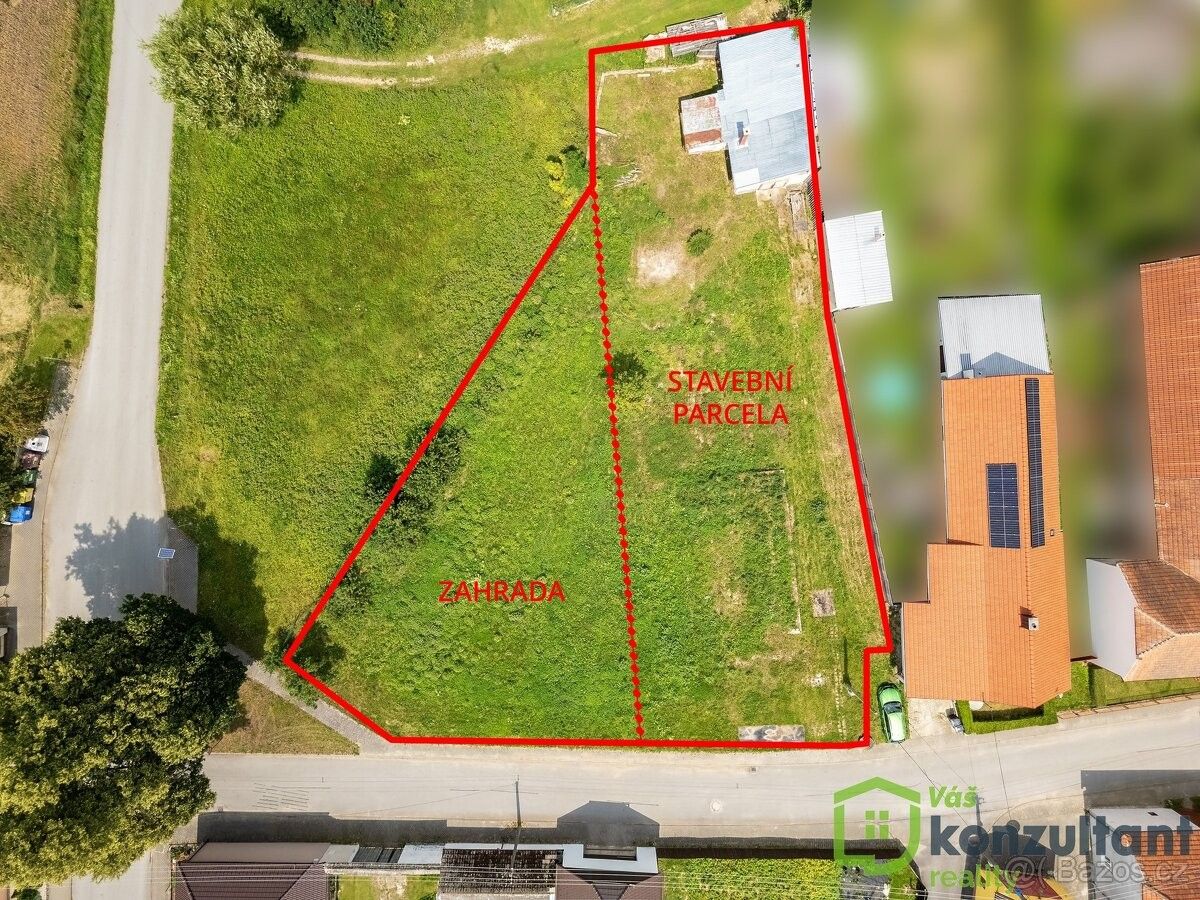 Prodej pozemek pro bydlení - Želetava, 675 26, 1 741 m²