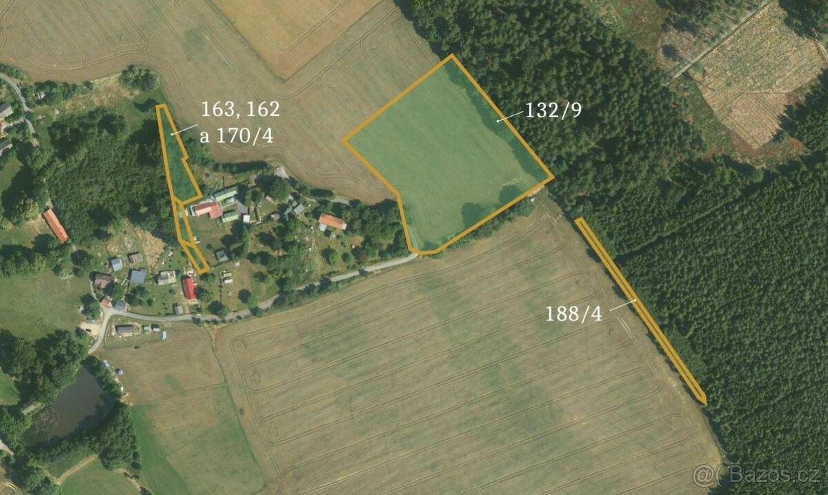 Zemědělské pozemky, Zruč nad Sázavou, 285 22, 31 853 m²