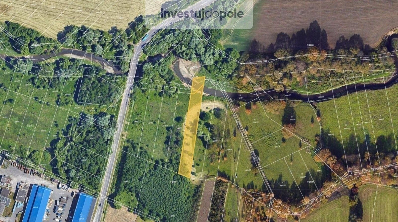 Louky, Ostrava, 2 392 m²