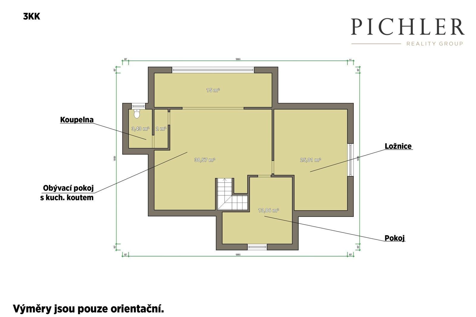 3+kk, Nekvasovy, 97 m²