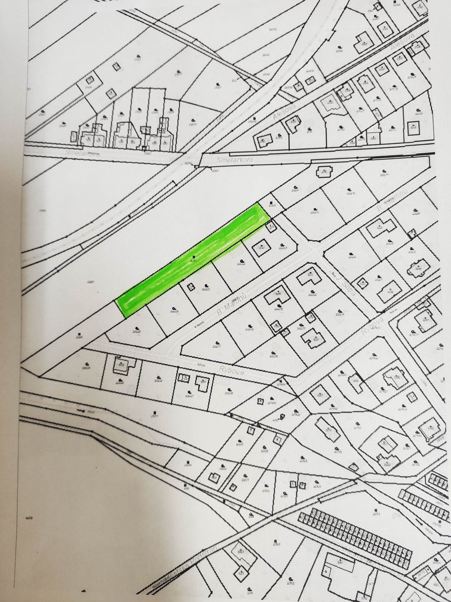 Louky, Smetanova, Dvůr Králové nad Labem, 2 630 m²